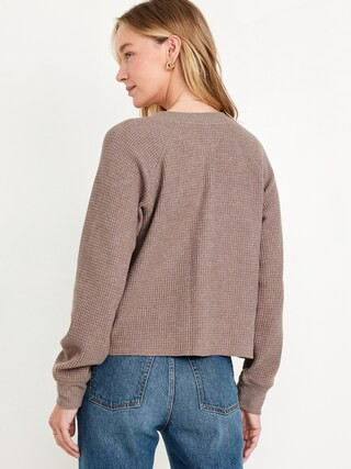 Cozy Thermal-Knit Henley | Old Navy (US)