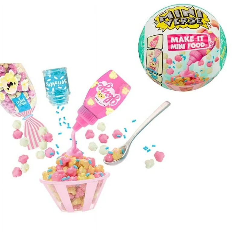 MGA's Miniverse Make It Mini Food, Cafe Series 2, Replica Food, Not Edible, Ages 8+ | Walmart (US)