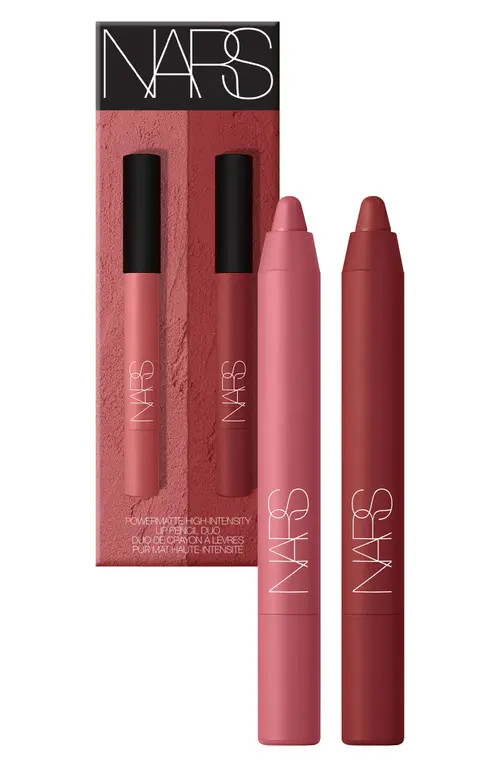 NARS Powermatte High-Intensity Lip Pencil Duo (Nordstrom Exclusive) $60 Value in American Woman/Cruella at Nordstrom | Nordstrom