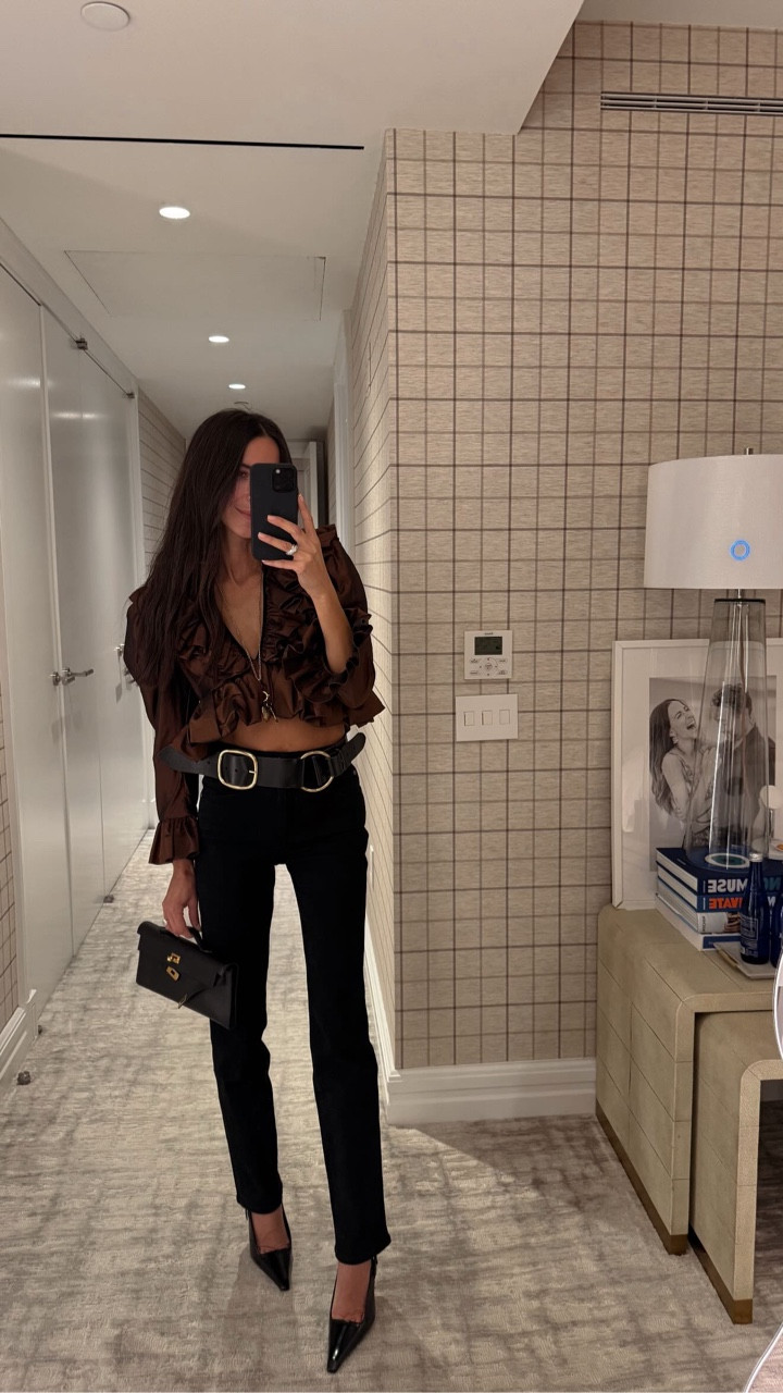 GRWM for Wednesday night 🖤