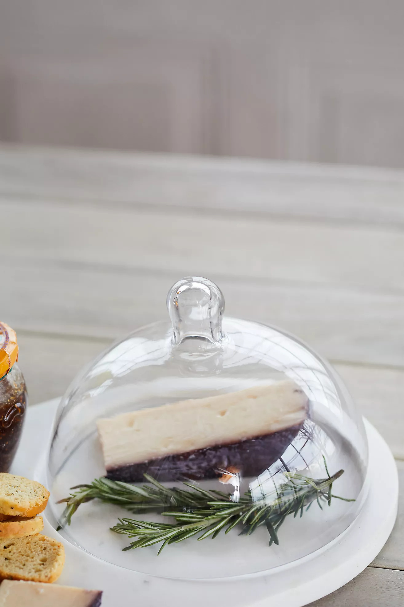 Marble Serving Board with Cloche | Terrain