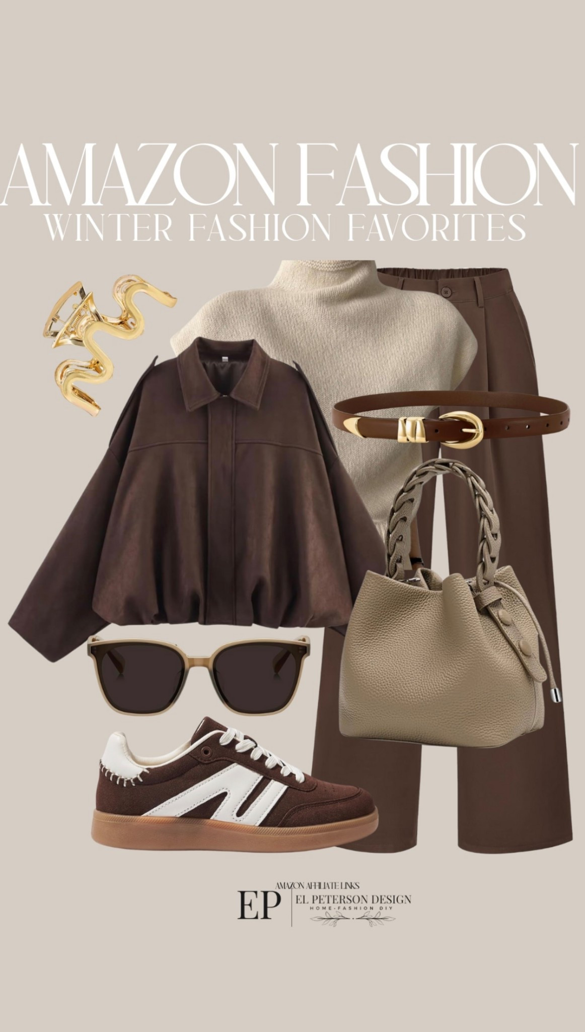 Amazon Fashion
Jacket
Sweater
Purse
Pants
Sunglasses
Sneakers
Claw clip

#LTKFindsUnder100 #LTKFindsUnder50