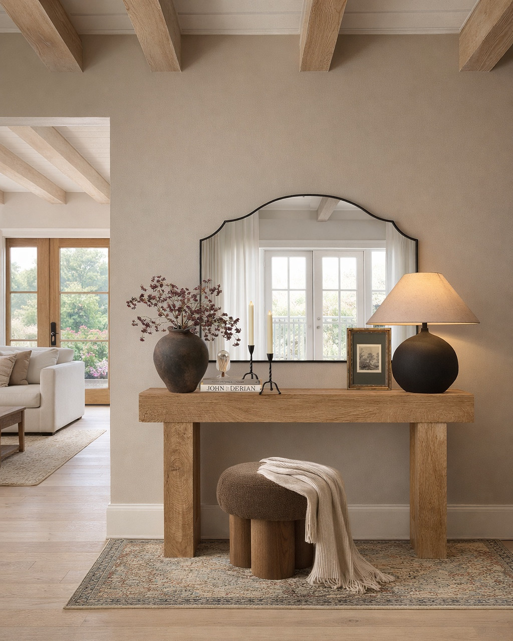 Amazon Home Finds for a Warm & Inviting Entryway Console

Follow @farmtotablecreations on Instagram for daily home inspo, Amazon finds, and easy styling ideas 🤍

This cozy little entryway moment is made up of some of my favorite Amazon home finds. The chunky wood console adds instant warmth, while the arched mirror, soft lamp glow, and layered accessories make the whole space feel welcoming the second you walk in. I love mixing textures here—wood, soft textiles, and a vintage-inspired rug—to keep it relaxed but pulled together.

Everything is linked and easy to recreate if you’re looking to refresh an entryway, hallway, or even a living room wall.

#amazonhome #amazonfinds #console #entryway #entrywaytable #homedecor #neutralhome #rugs #lamps #vases #mirror #livingroomfurniture



#LTKSaleAlert #LTKHome