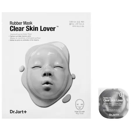Dr. Jart+ Clear Skin Lover Rubber Mask Single-use mask 1.5 oz/ 43 g; ampoule pack 0.17 oz/ 5 mL | Sephora (US)