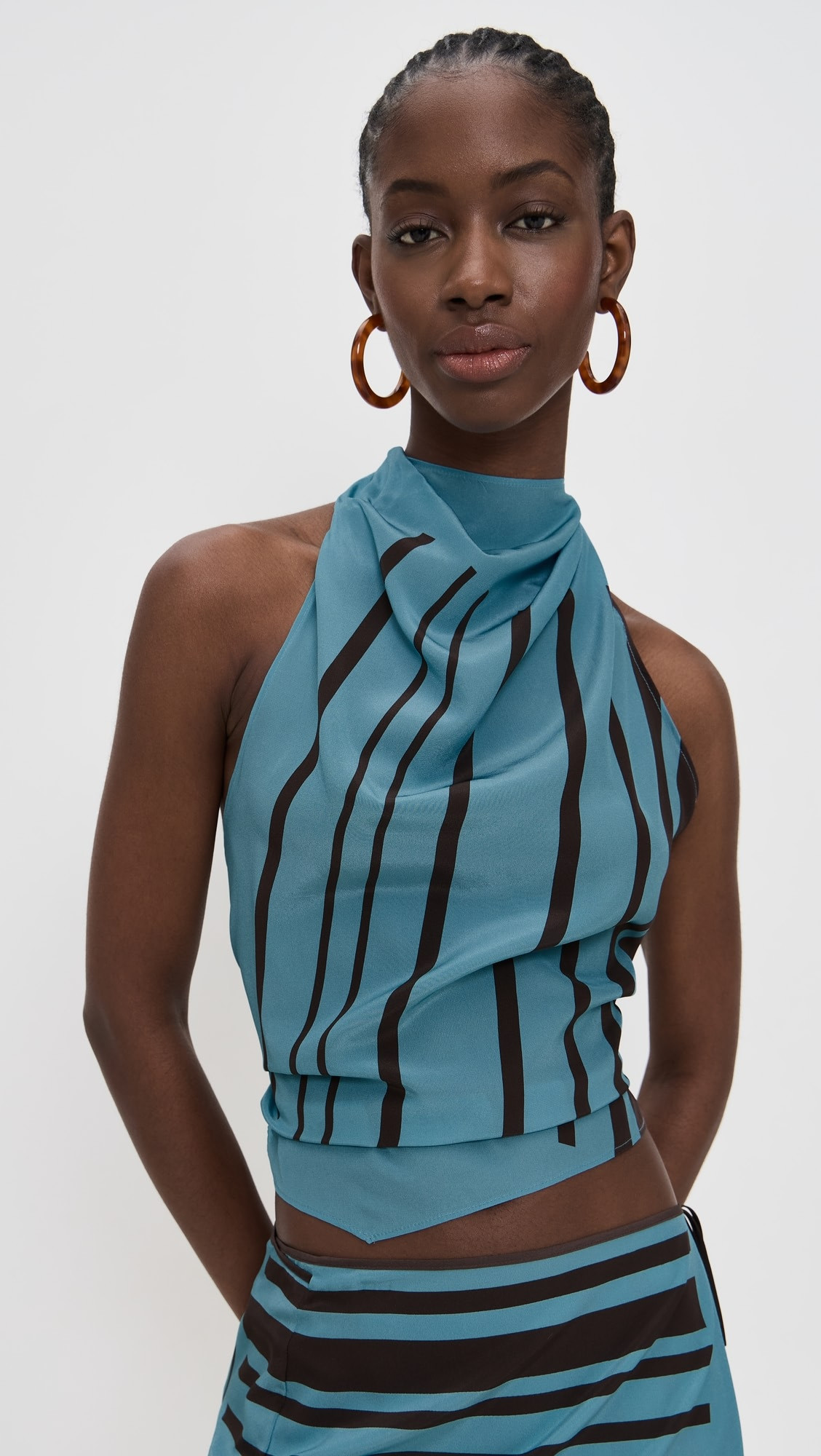 Rioja Silk Halter Scarf Top | Shopbop