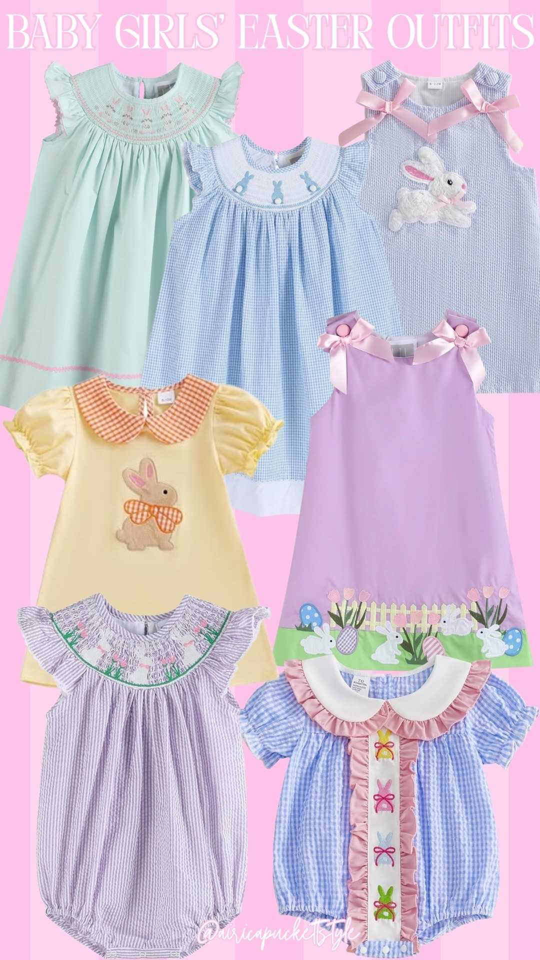 Baby girls’ Easter outfits that are Amazon Prime 

#LTKKids #LTKSeasonal #LTKBaby