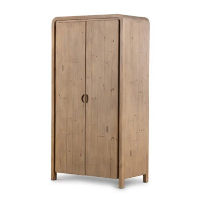 Everson Cabinet - Scrubbed Teak | Wayfair North America