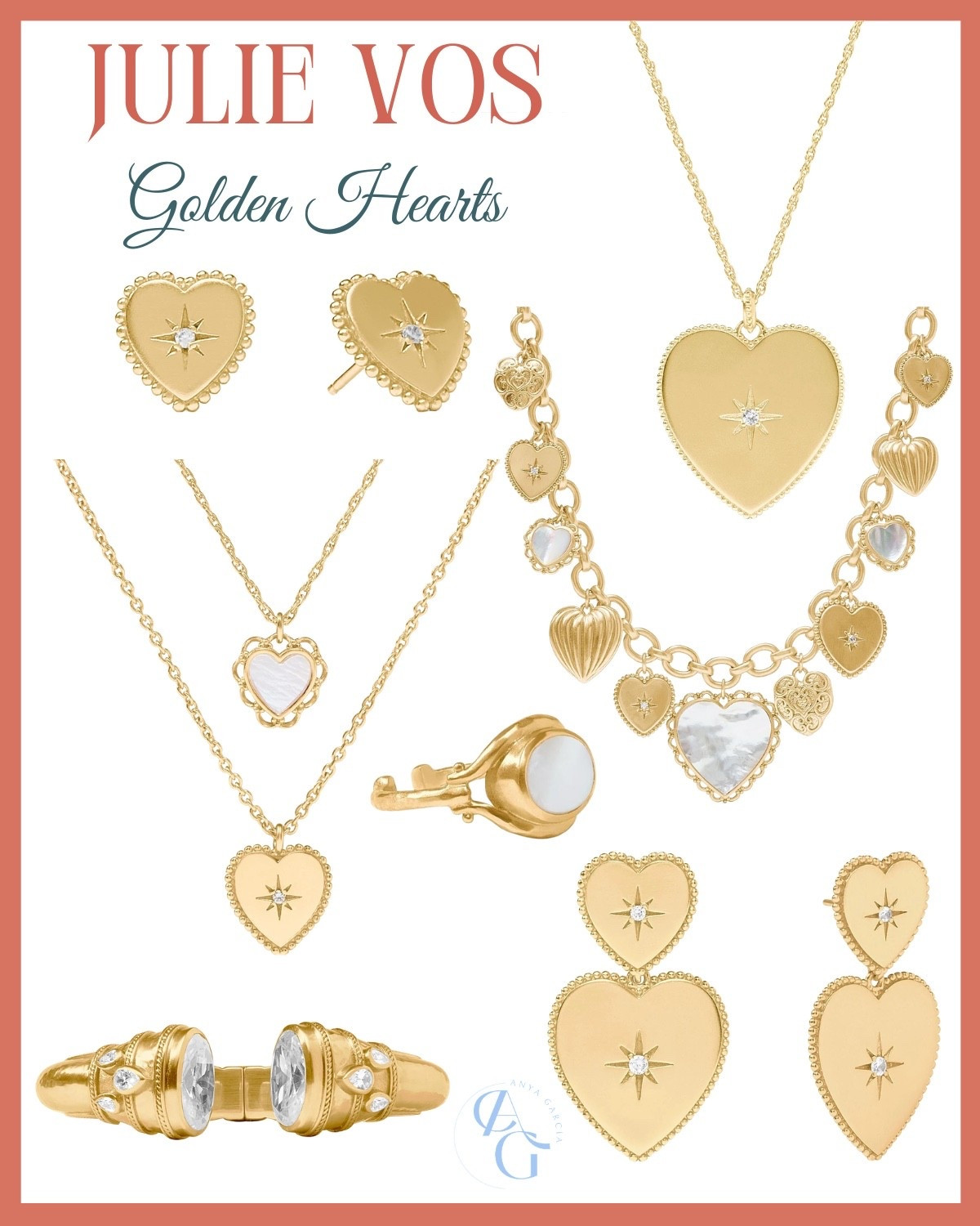 Julie Vos ~ Golden Hearts

#LTKWedding #LTKValentine #LTKBeauty
