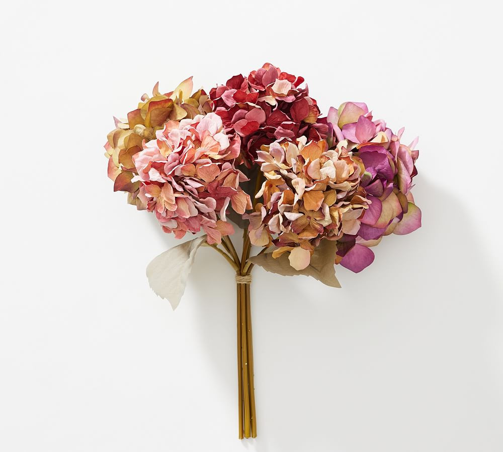 Faux Hydrangea Bundle | Pottery Barn (US)