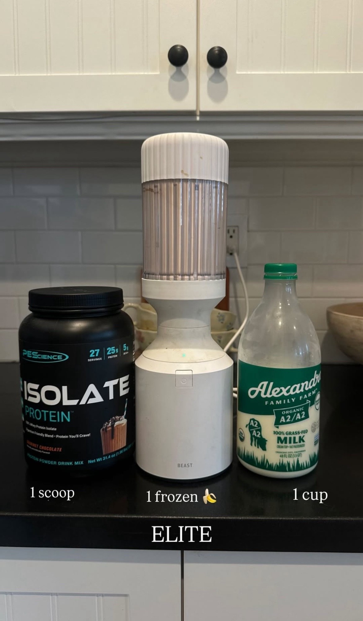 Elite protein shake combo!

#LTKActive #LTKSeasonal #LTKHome