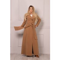 Floor Length Camel Coat, Long Wool Princess Cashmere Coat Women, Maxi Winter Flared Elegant Plus Siz | Etsy (US)