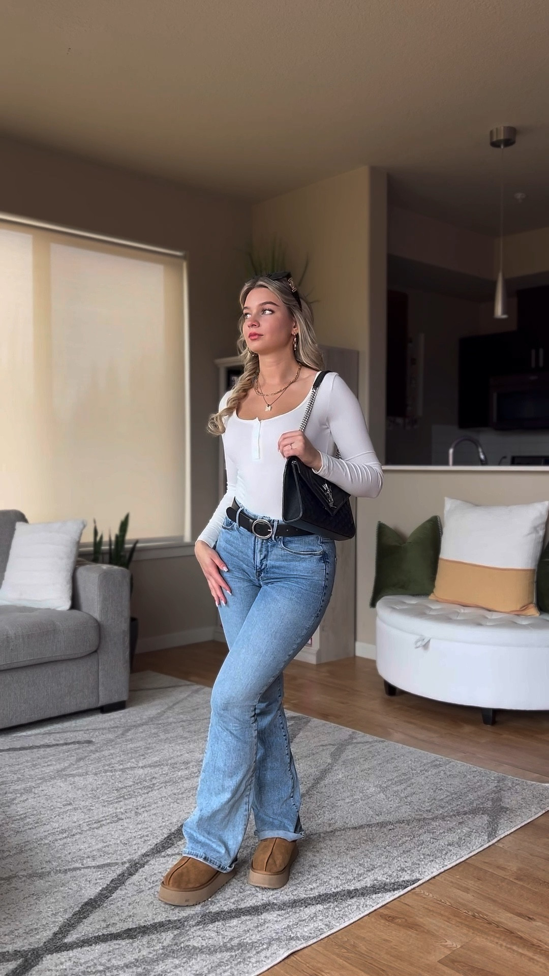 Work, dressy, or casual. This joyshaper long sleeve does it all. Not only is this white top is stylish it is also super comfortable. A white long sleeve is a perfect staple to building your capsule wardrobe. 

#LTKstyletip #LTKVideo #LTKworkwear