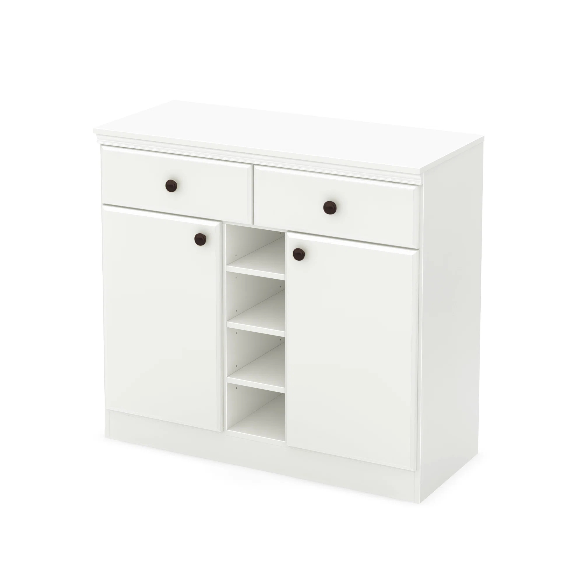 Caines 38" Wide 2 Drawer Credenza | Wayfair North America