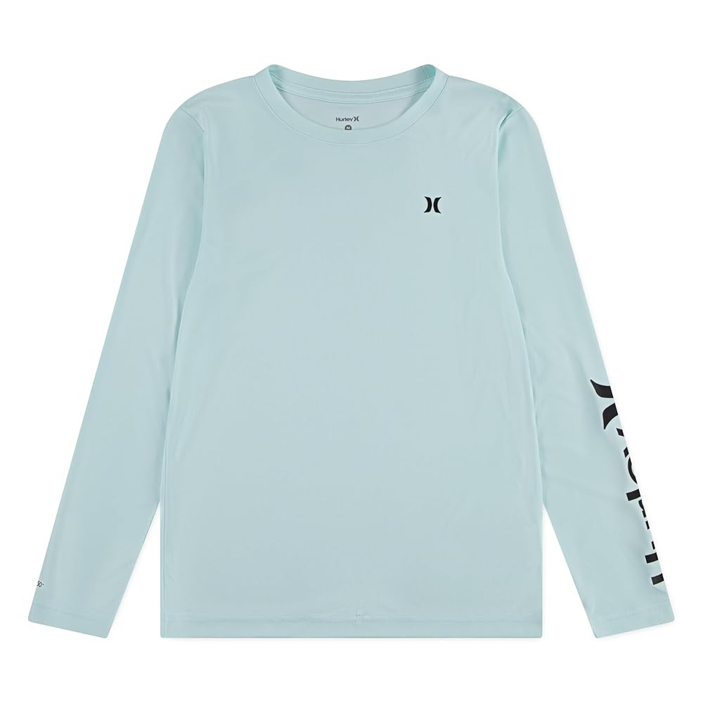 Hurley Boys' Long Sleeve UPF 50+ Rash Guard Swim Shirt | Amazon (US)