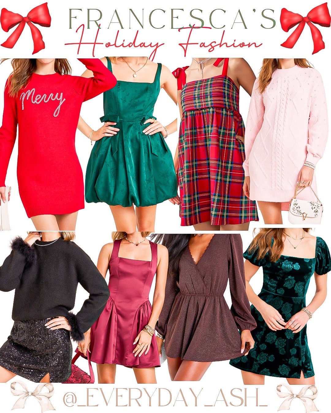 Holiday outfit inspo ❤️

Christmas dress, sweater dress, plaid dress, event dress, holiday dress, romper, velvet dress 

#LTKGiftGuide #LTKHoliday #LTKootd