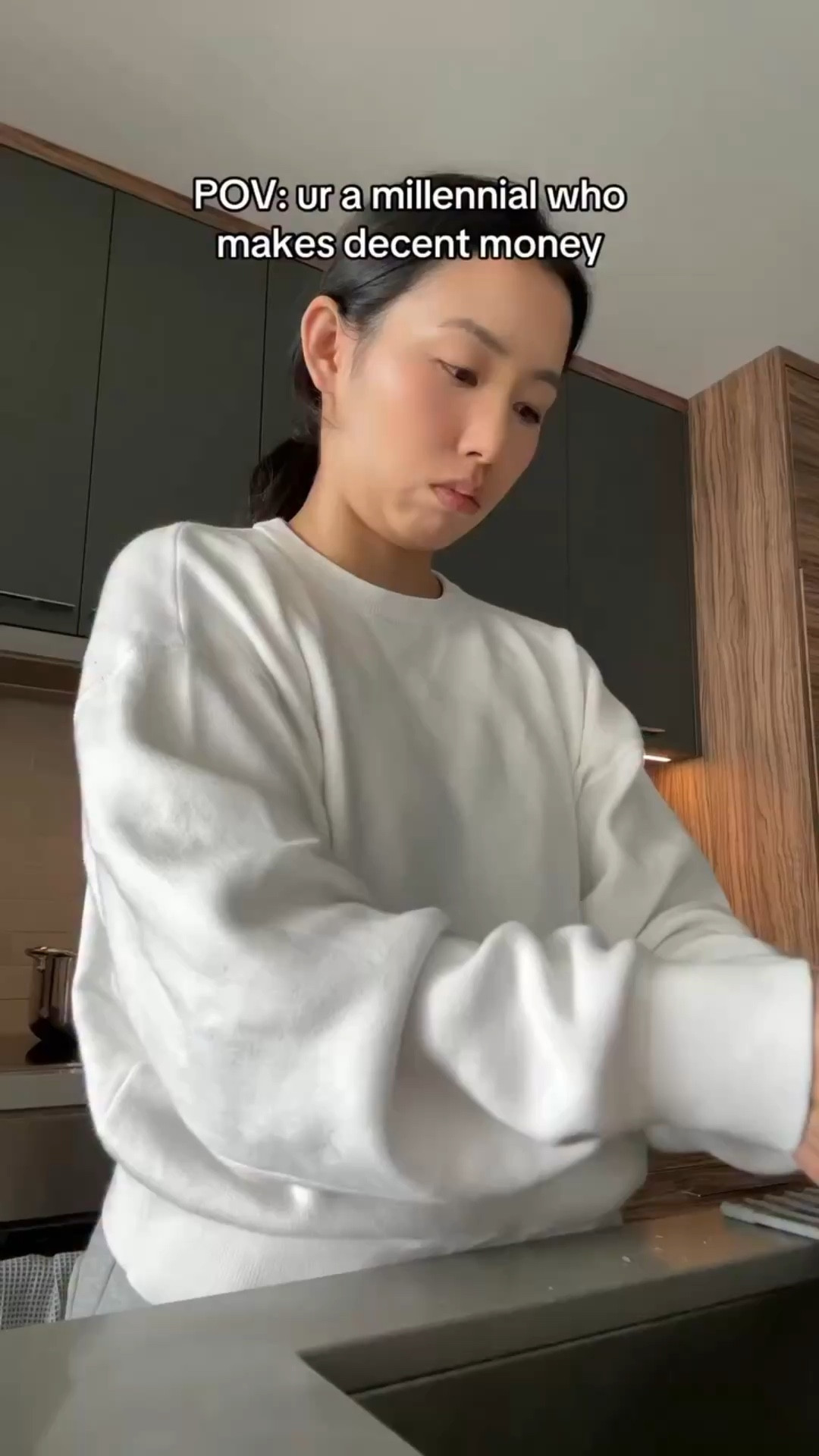 Not me hiding under my son’s jacket