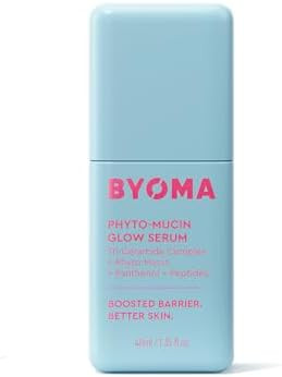BYOMA Phyto-Mucin Glow Serum - Mucin Face Serum for Glass Skin - Plumps, Primes + Hydrates - Flaw... | Amazon (US)
