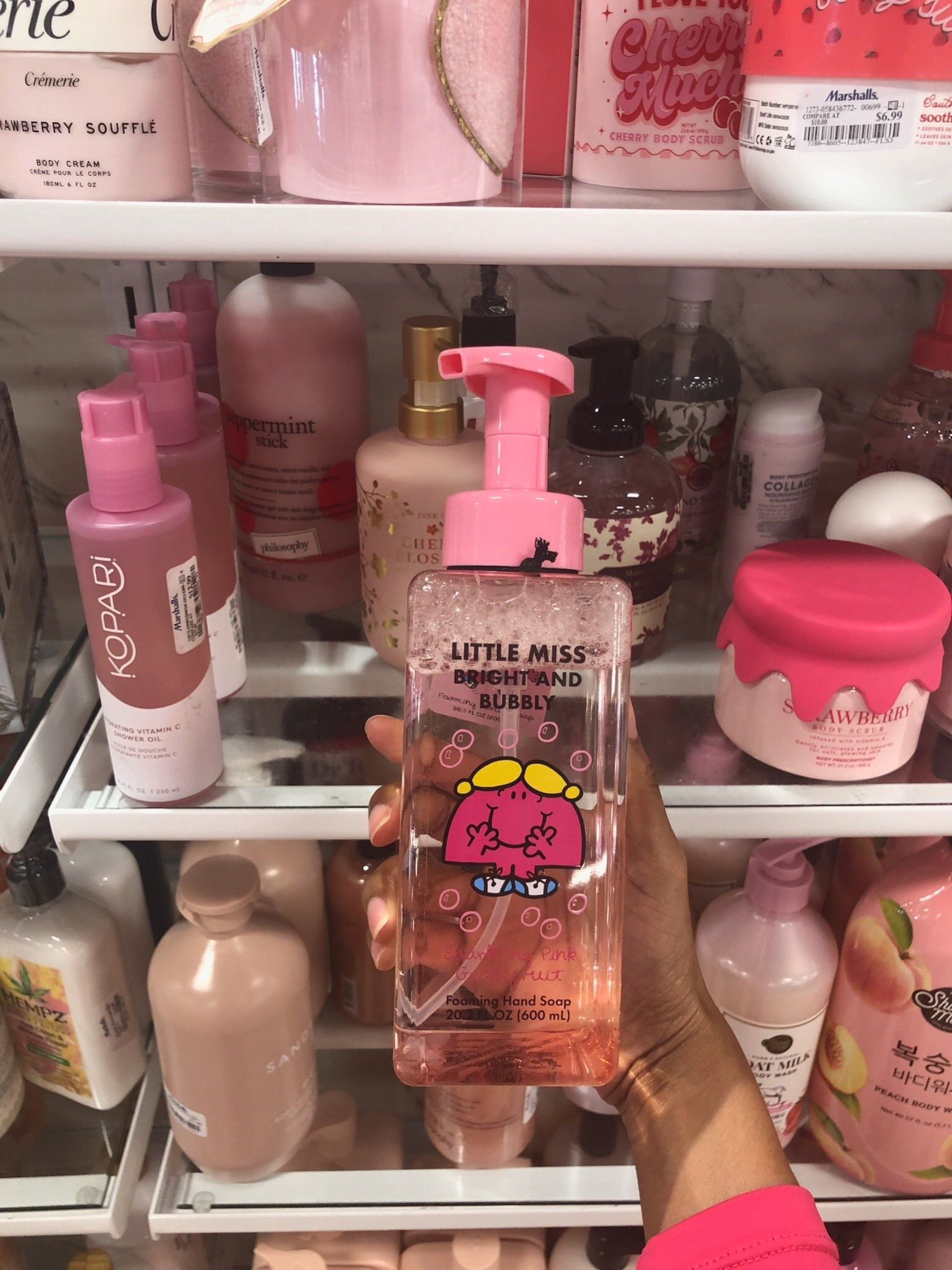 Sparkling Grapefruit Foaming Soap from Marshall’s 🫧🍇💕