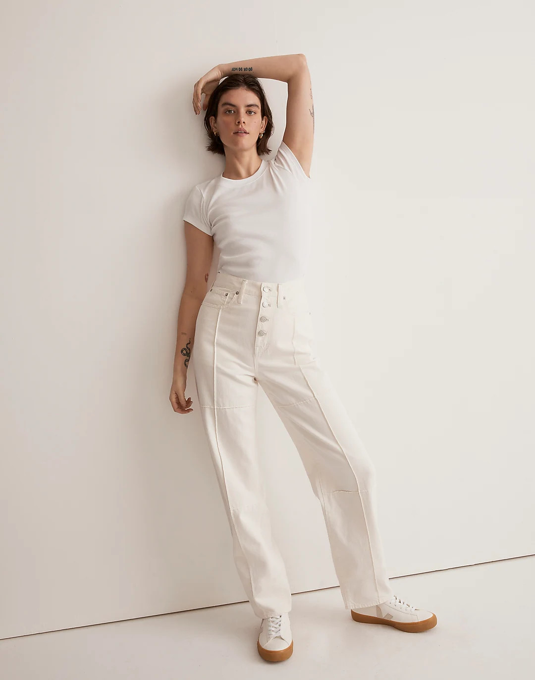 Baggy Straight Jeans in Vintage Canvas | Madewell