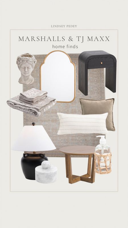Marshall’s and TJ Maxx new finds for the home! 



Tj Maxx , Marshall’s , mirror , neutral rug , pillow , home decor , budget home , table lamp , marble , side table , accent table , bathroom , kitchen , entryway , shelf styling , coffee table 

#LTKHome #LTKFindsUnder100 #LTKFindsUnder50