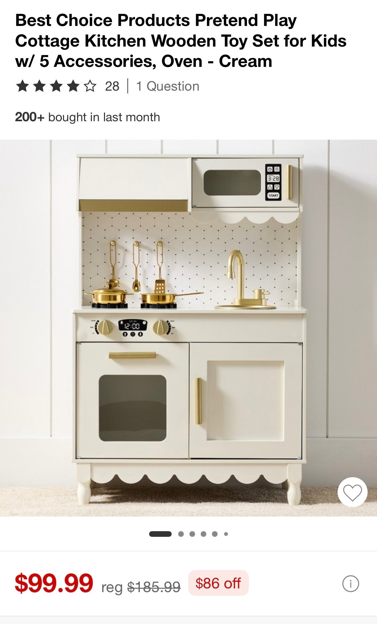 Gift idea under $100 for baby girl/ toddler 🎁 Play kitchen from Target is on sale right now!

#LTKSaleAlert #LTKHoliday #LTKGiftGuide