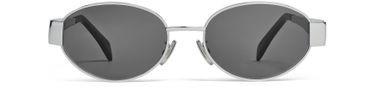 Triomphe metal 01 sunglasses in metal - CELINE | 24S (APAC/EU)