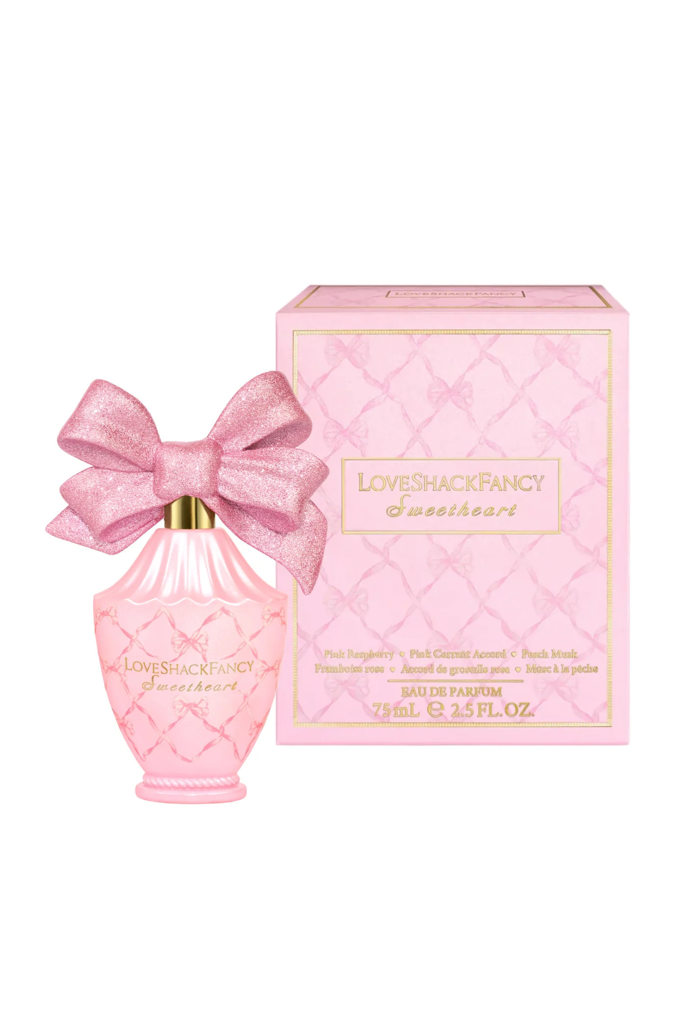 Sweetheart Eau de Parfum with Pink Raspberry and Peach Musk | LoveShackFancy