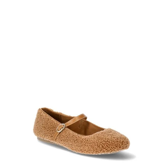 Portland Boot Company Women's Cozy Teddy Flats - Walmart.com | Walmart (US)