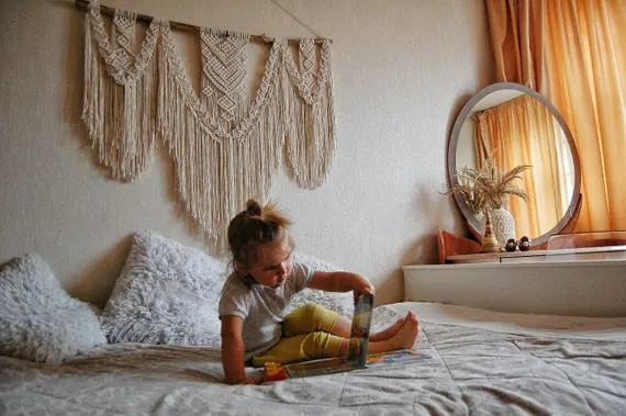 Large Macrame Wall Hanging Macrame Wall Art Woven Wall | Etsy | Etsy (US)