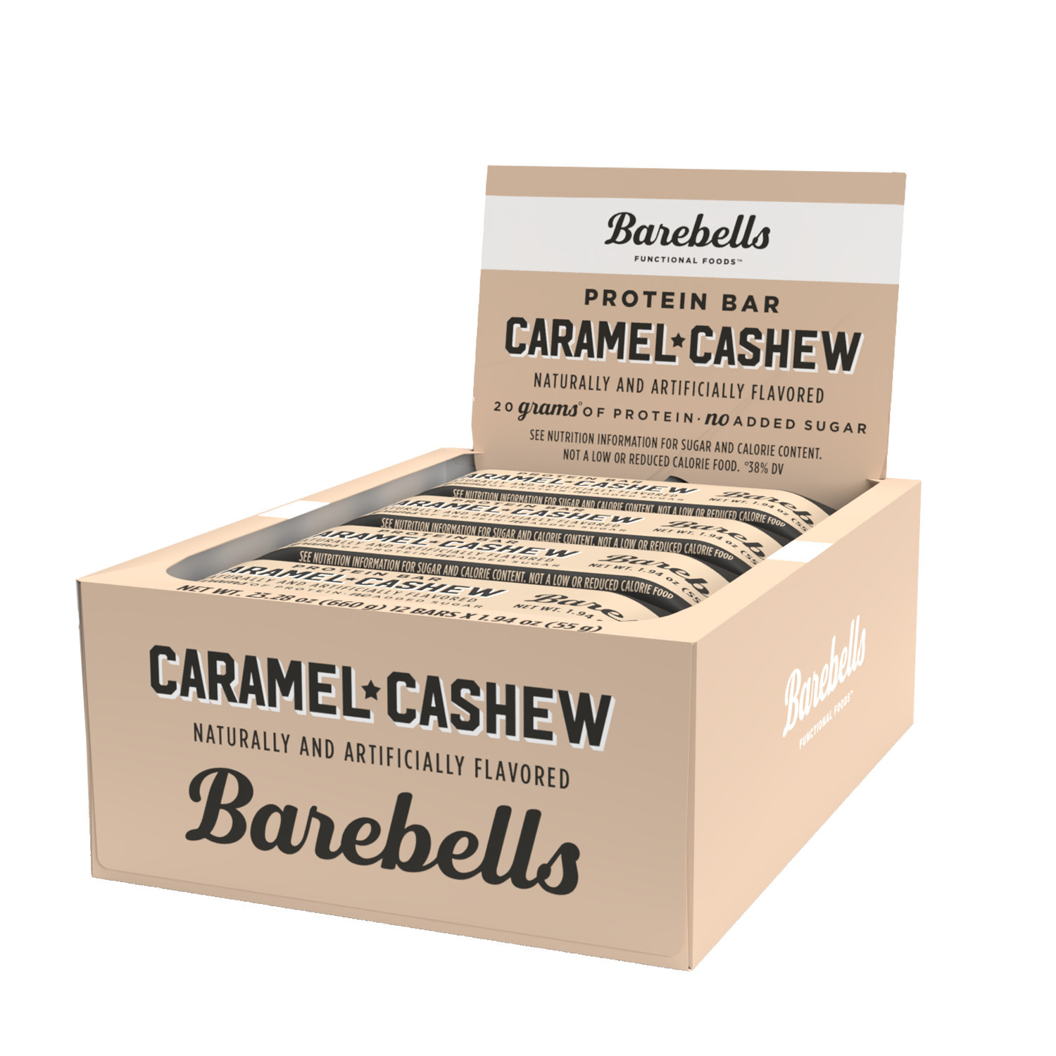 Protein Bar - Caramel Cashew (12 Bars) | GNC