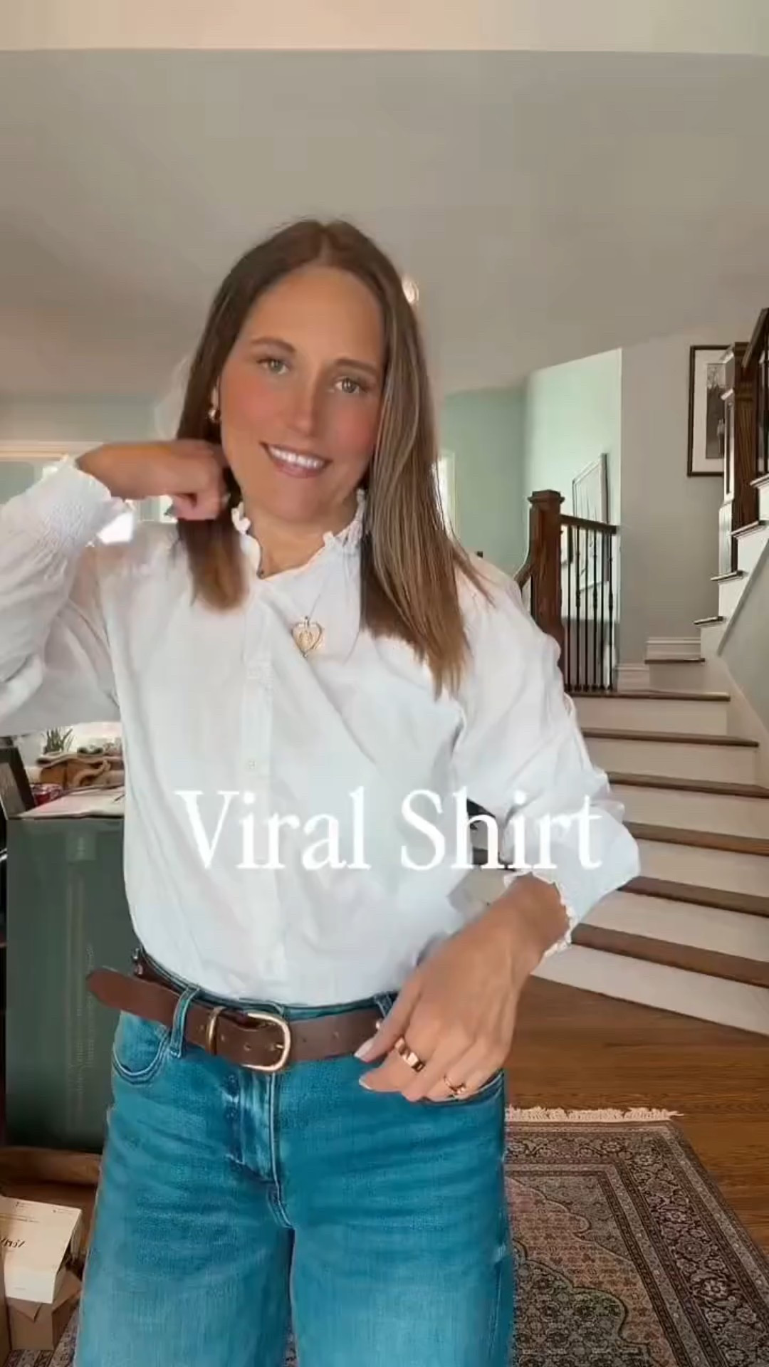 The viral shirt from Evereve is finally back in stock! This one was gone for a minute so grab it before it’s no longer available. It’s a perfect layering piece or great to just wear on its own with jeans and flats!

#LTKMidsize #LTKOver40 #LTKSeasonal