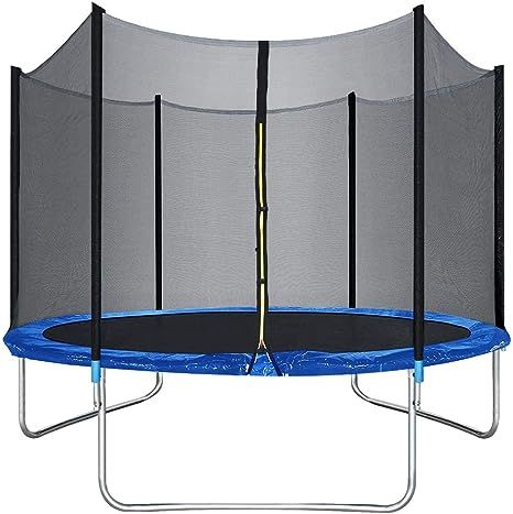 Trampoline with Enclosure Net Outdoor Fitness Trampoline PVC Spring Cover Padding for Children an... | Amazon (US)