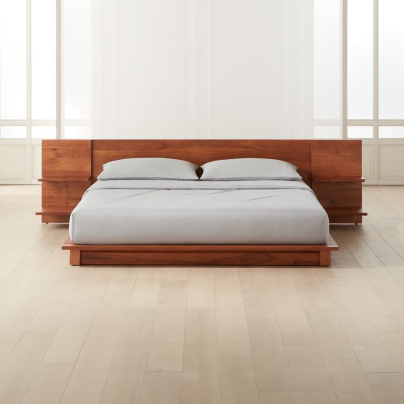 Andes Acacia King Bed + Reviews | CB2 | CB2