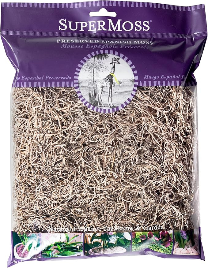 SuperMoss (26905) Spanish Moss Preserved, Natural, 4oz (7 59834 26905 2) | Amazon (US)