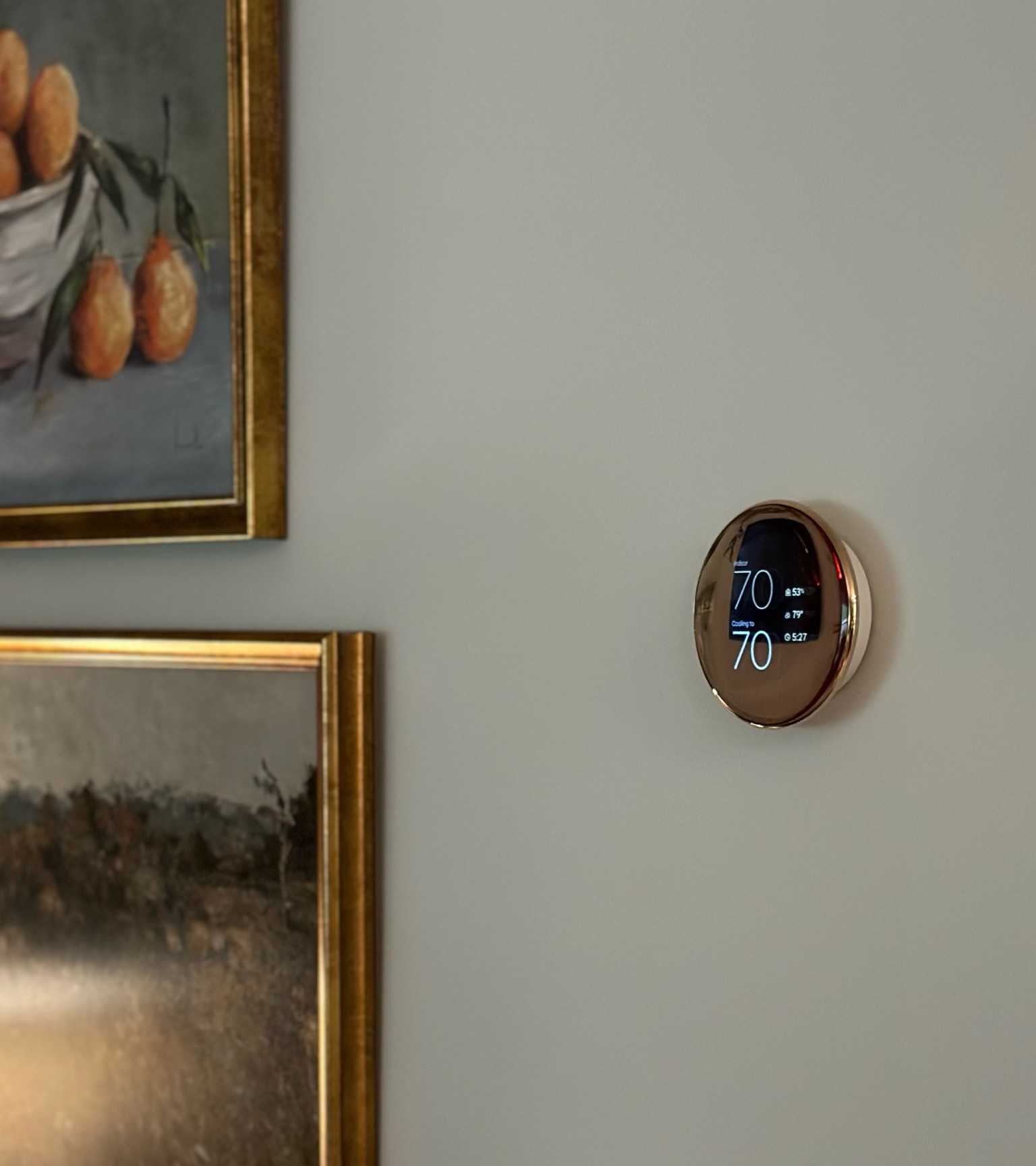 New generation Nest Thermostat is such a stunner! Digital piece of artwork! #leighallisondesign 

#LTKHome