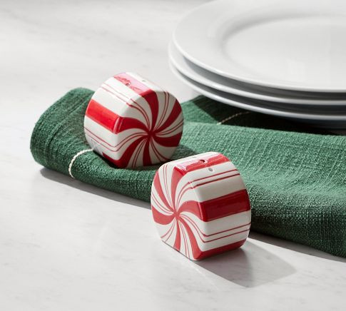 Peppermint Felt Placemats - Set of 4 | Pottery Barn (US)