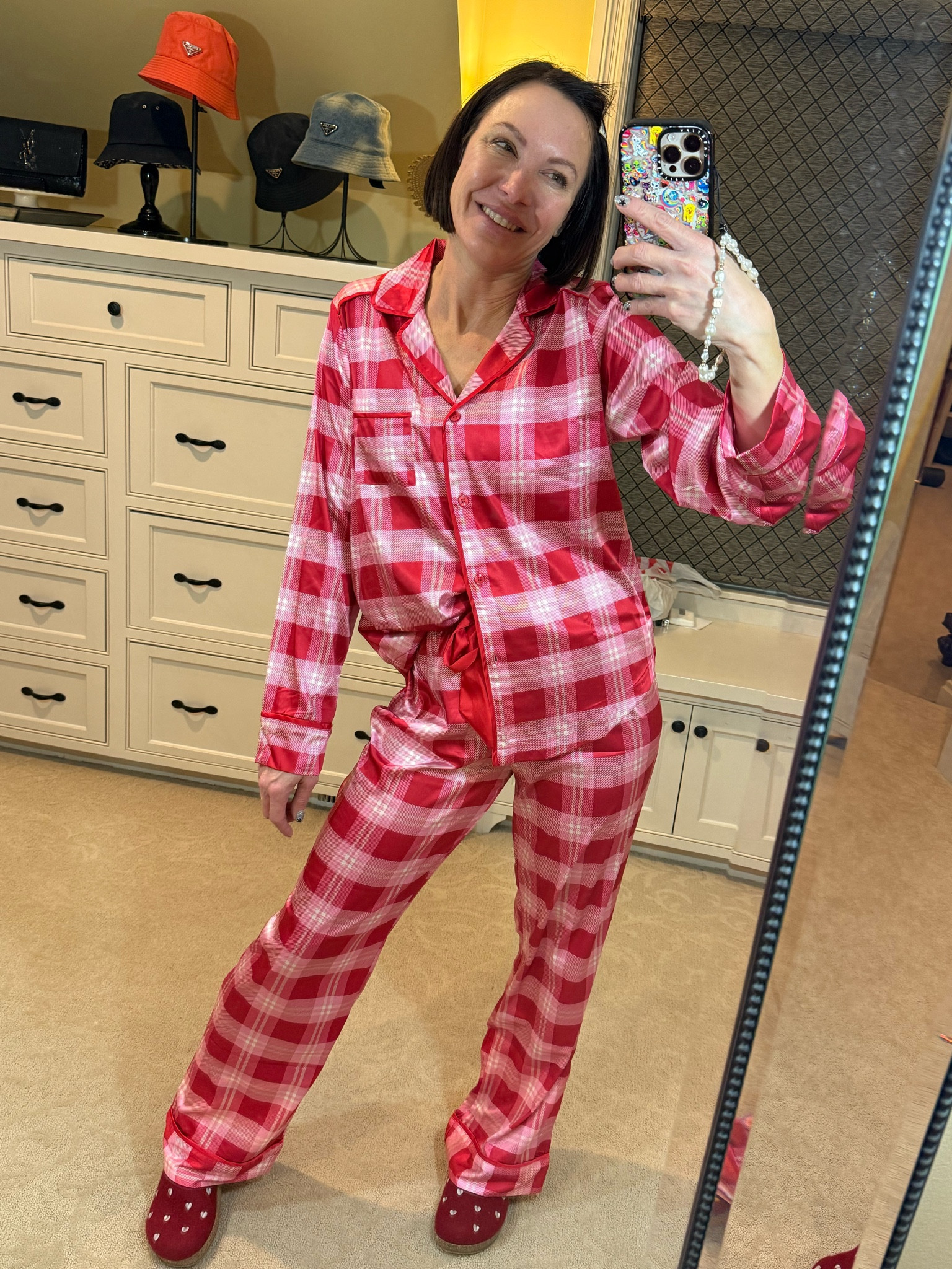 Beach riot matching pajama set, haflinger cork bottom slippers

#LTKFamily #LTKSeasonal #LTKStyleTip