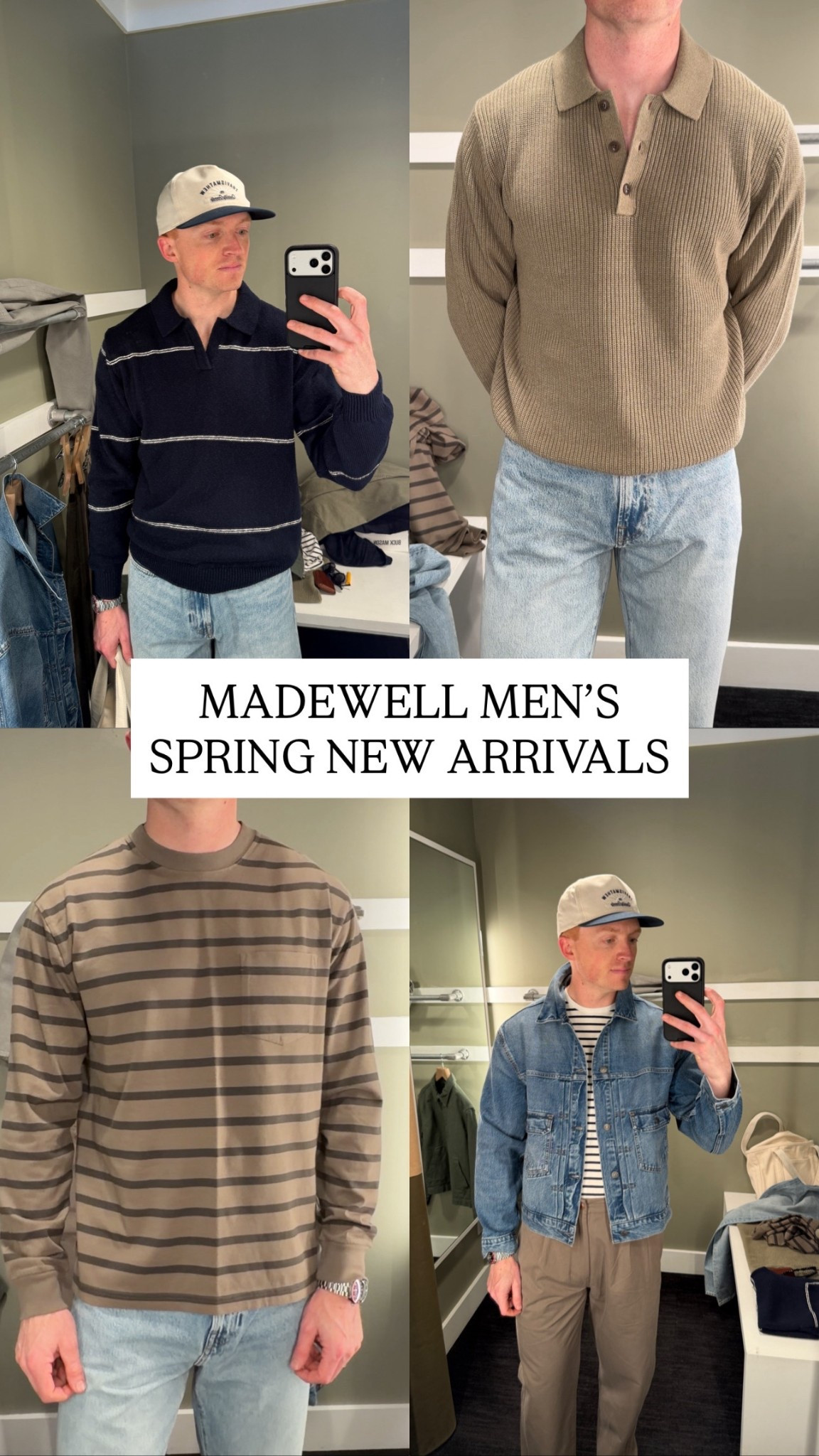 Some of my favorite new arrivals at @Madewell for guys this spring 🙌

#LTKMens