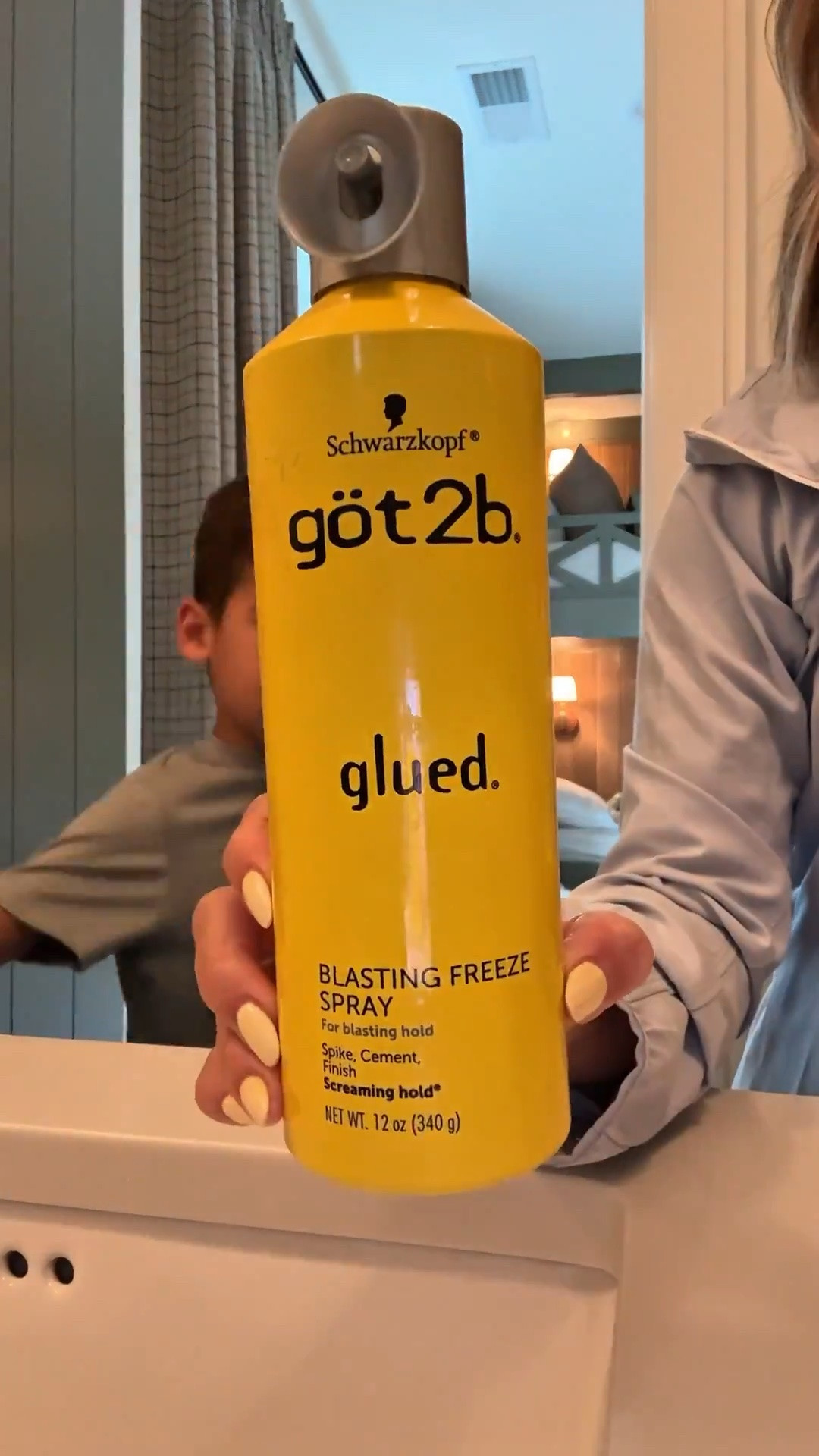 Everything I use to style my boy’s hair is currently on sale! I get all of this on Amazon- I use the spiking glue first, and then spray into place!