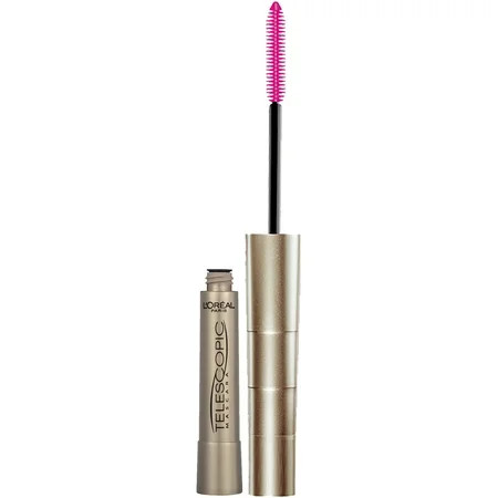L Oreal Paris Telescopic Original Washable Intense Lengthening Mascara Black Brown 0.27 fl. oz. | Walmart (US)