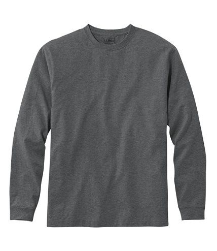 Men's Carefree Unshrinkable Tee, Traditional Fit, Long-Sleeve | L.L. Bean