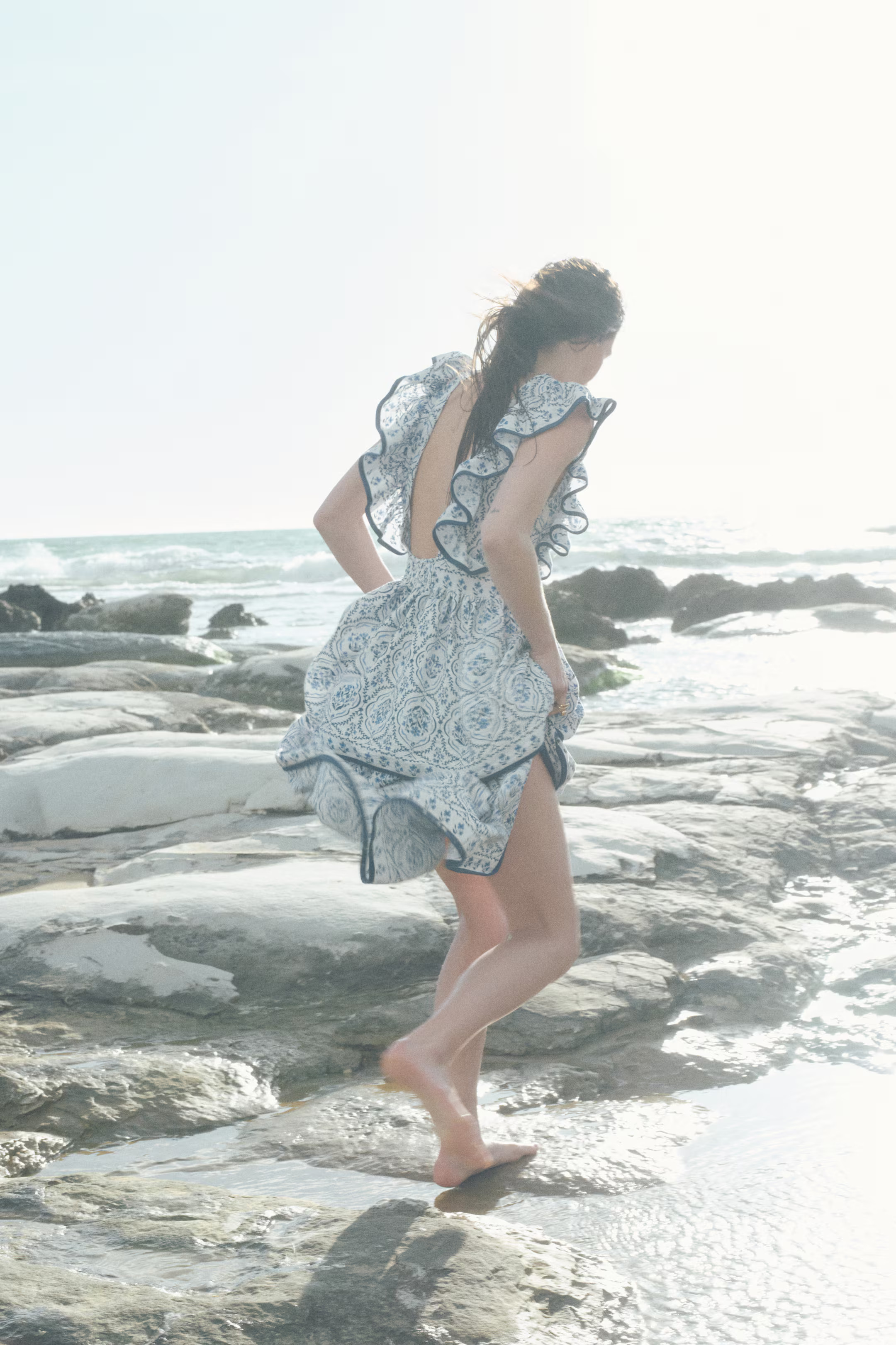 Frill-trimmed dress | H&M (UK, MY, IN, SG, PH, TW, HK)