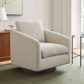 Imogene Swivel Chair | West Elm (US)