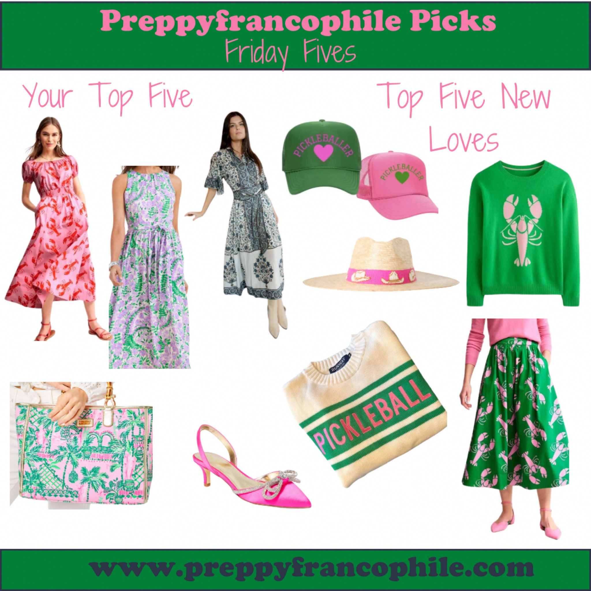 Friday Fives!

#lobster #cashmere #springskirt #springdress #lillypulitzer #lillypulitzersale #pickleball suesartor

#LTKover40 #LTKSeasonal #LTKmidsize