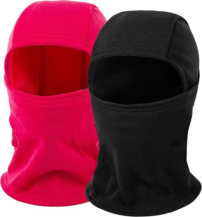 Ski Mask Balaclava for Kids Cold Weather Warm and Winter Windproof Fleece Caps Boys Girls Full Fa... | Amazon (US)
