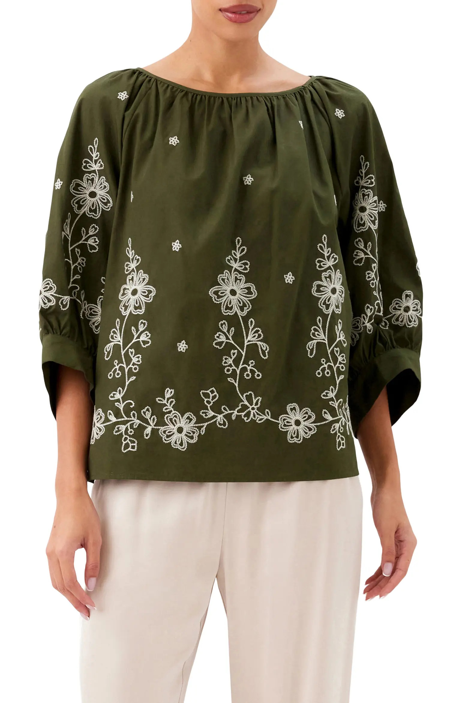 Eyelet Embroidered Top (Women) | Nordstrom | Nordstrom