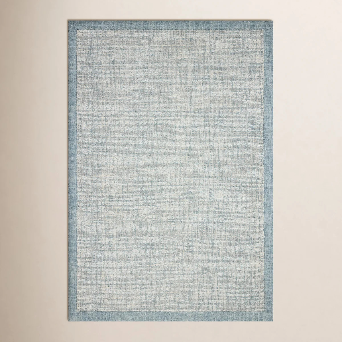 Magnolia Home by Joanna Gaines x Loloi Henley Ivory / Blue Area Rug | Wayfair North America