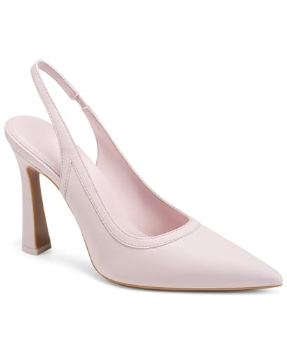DKNY Women's Cinette Pointed Toe Slingback Pump, Light Pink, 7 | Amazon (US)