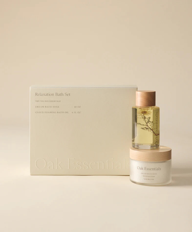 Relaxation Bath Set | Oak Essentials