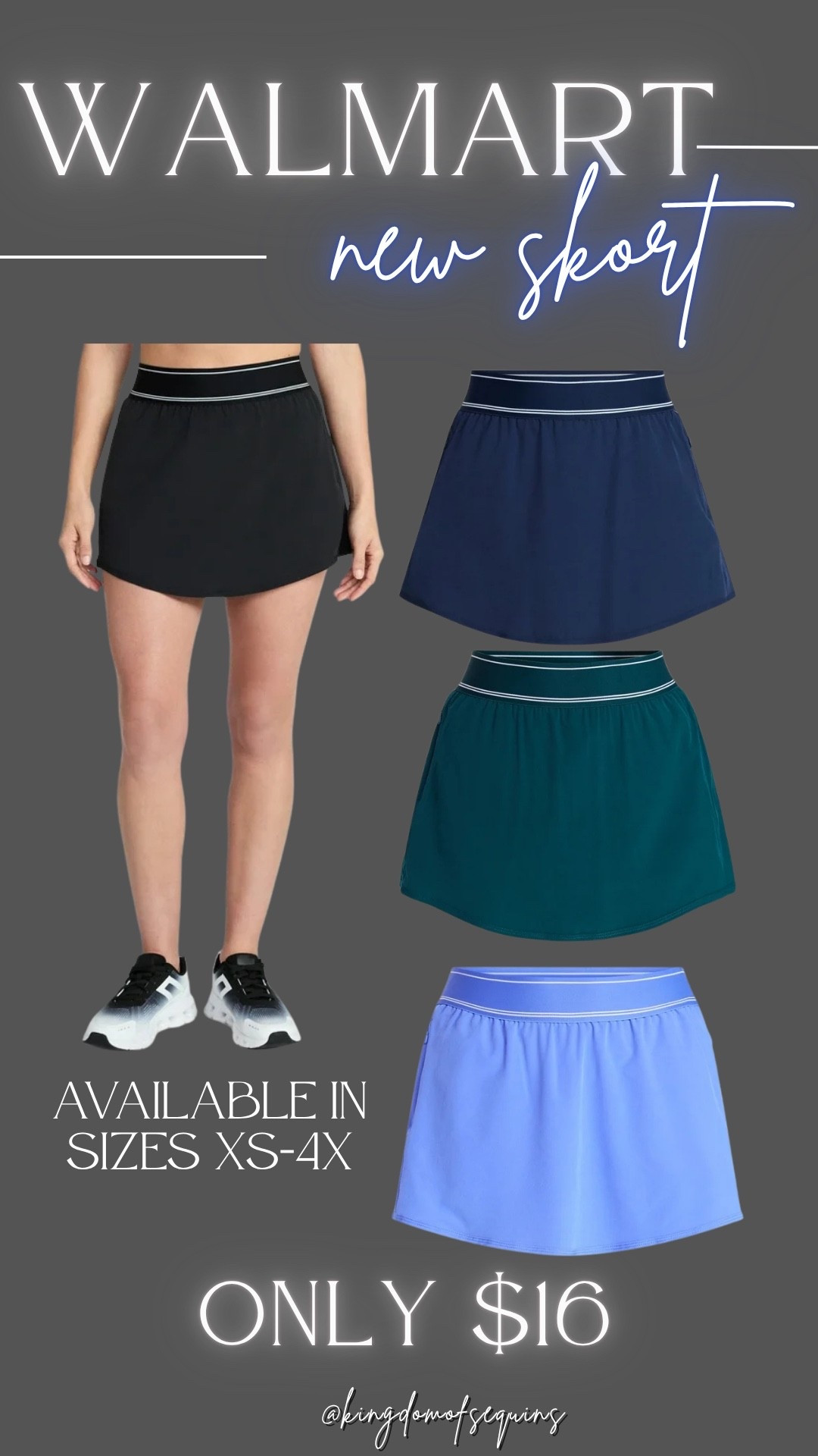 The perfect new skort from Walmart!

#LTKActive #LTKSaleAlert #LTKmomlife